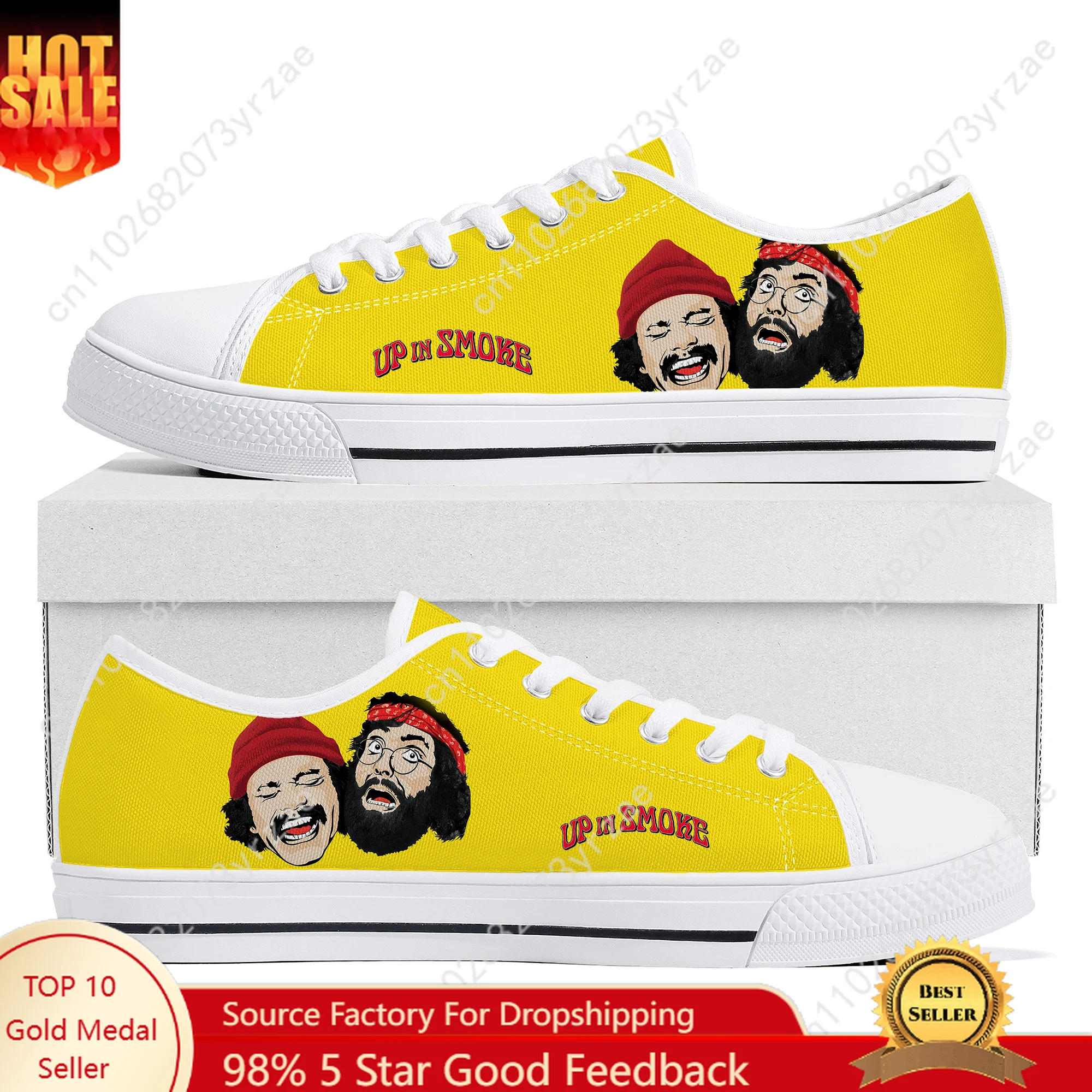 

Up in Smoke Low Top High Quality Sneaker Mens Womens Teenager Canvas Sneaker Personalized Casual Shoes Patterns Customize Shoes