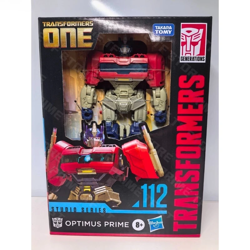 

Оригинальная игрушка-трансформер Hasbro SS Studio Series Paramount Movie SS-112 Оптимус Прайм ONE Class D, аниме-фигурка, модель
