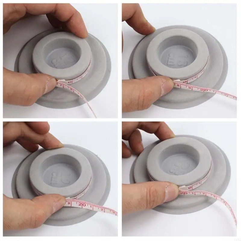 195C 8pc Bead Board Bracelets Beading Round Tray Measuring