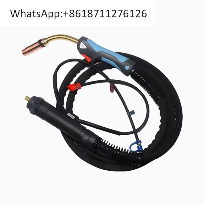 1pcs MB501D water-cooled two-guarantee welding gun, special automatic MIG350/500 for curved shanks and straight shanks