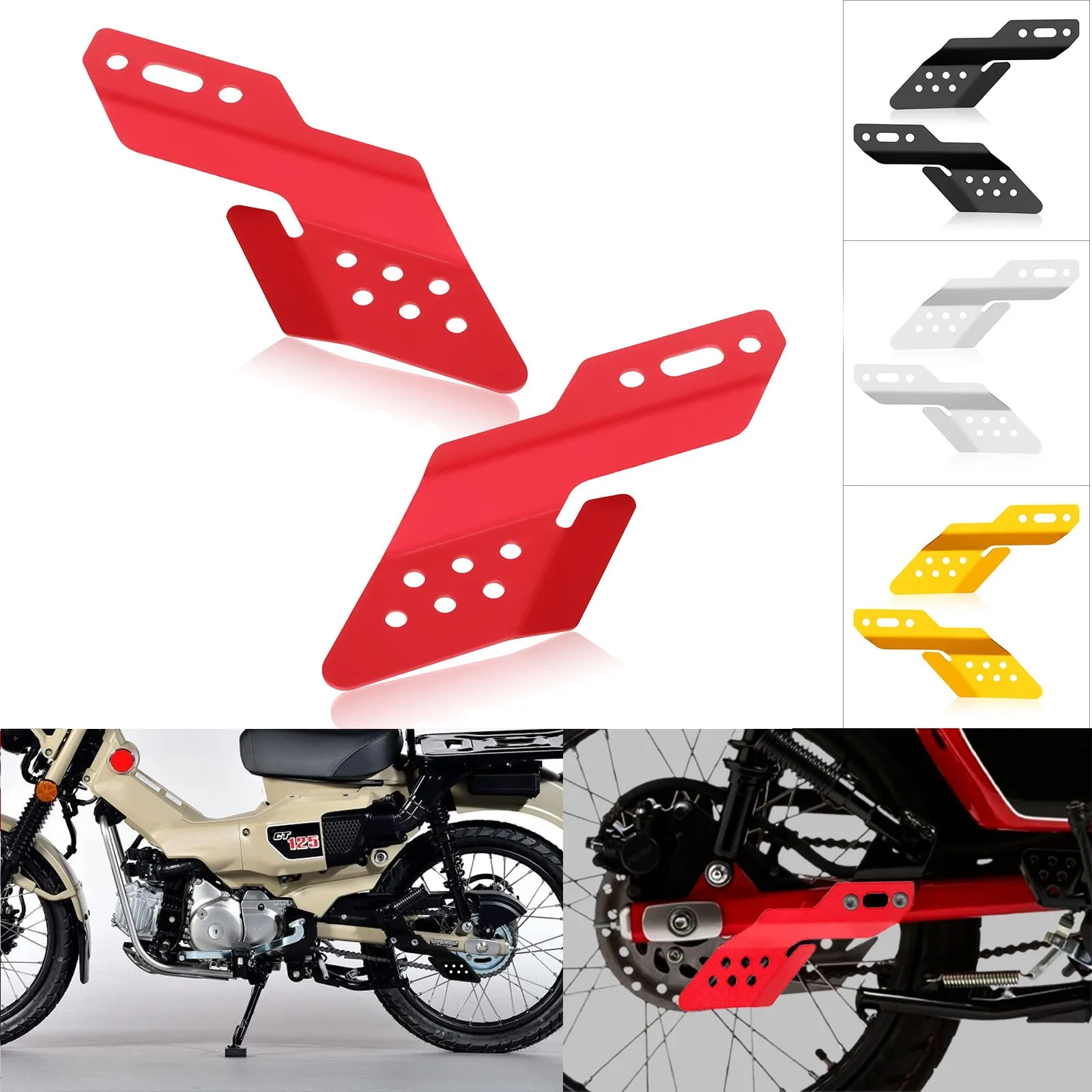 جديد ضرس حماية سلسلة غطاء حماية الملحقات لهوندا هنتر شبل CT125 تريل 125 2020-2024
