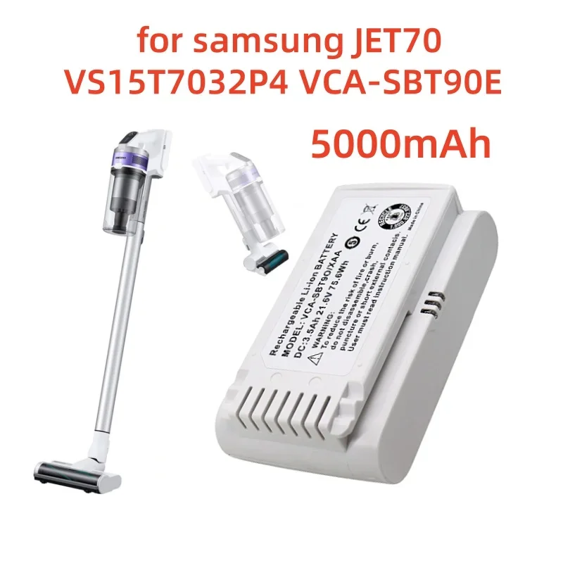 For samsung jet70 Dust collector battery VS15T7032P4 VCA-SBT90E,VS15R8542S1,Jet90E pet,Jet70 turbo,Jet70 Pro,Jet70 complete