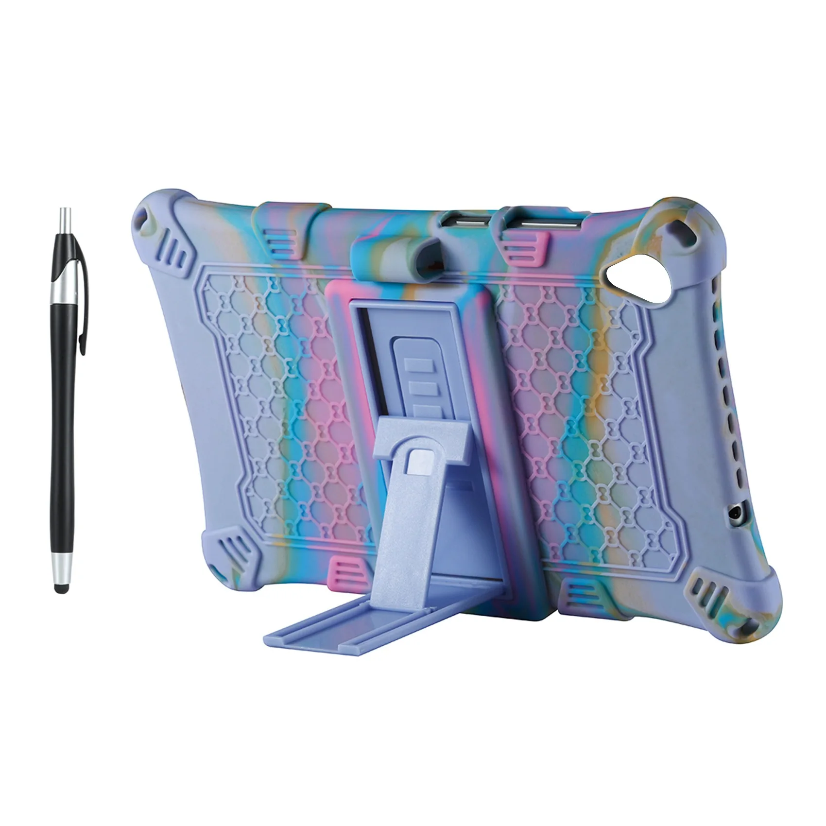 新しいシリコンケース Lenovo Tab M8 FHD TB-8705F/N Tab M8 HD TB-8505X/F 8インチタブレットケース Lenovo Tab M8 8705用 ペン付き(G)