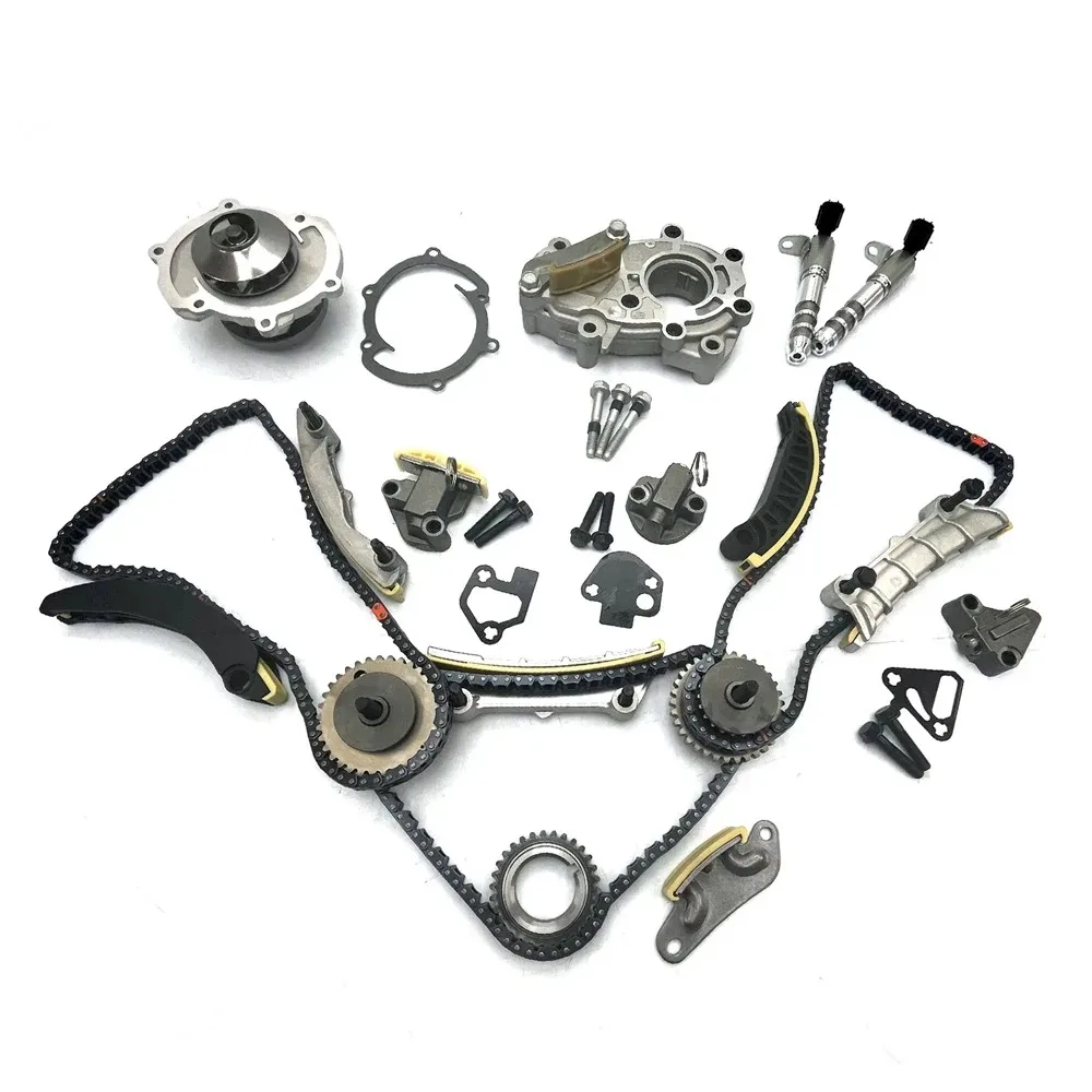 Engine Parts Timing Chain Kit Water Pump Oil Pump Fit 3.6L V6 Gas For Chevrolet Buick Cadillac Suzuki 3.6L LE5 LU1 2007-2015