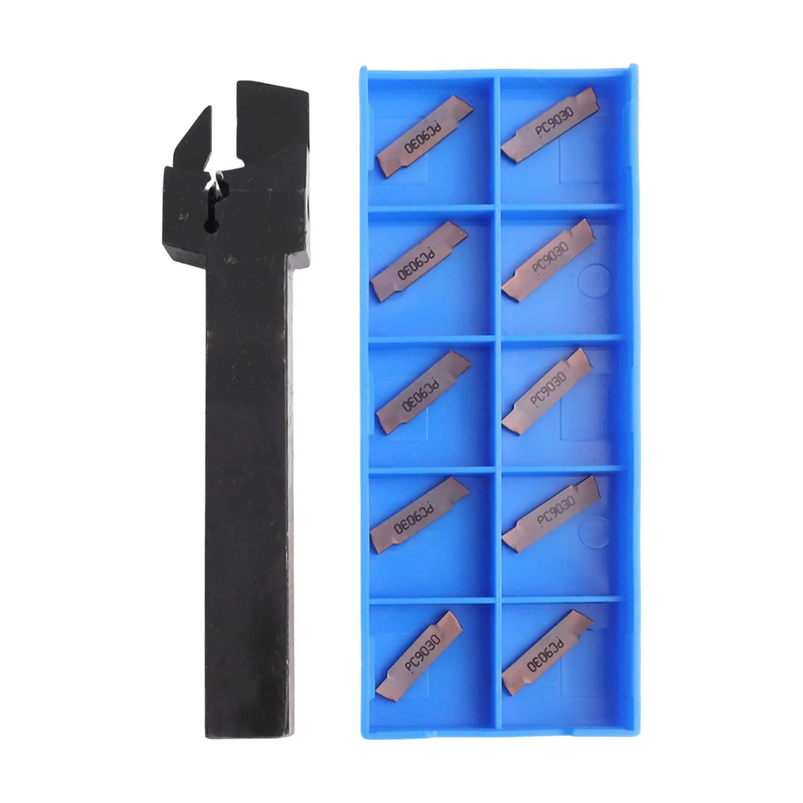 As Shown In The Picture CNC Lathe Kit 10pcs Insert Quantity MGEHR1212-1.5 MGMN150-G Inserts For Industrial Use