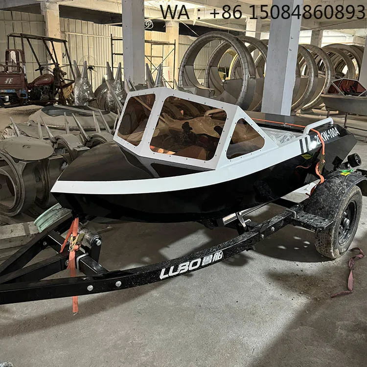 70km/h High Speed Amusement Jet Kart Boat, Stable Power Component For Kids Park Rental Competitive Surf Racing Activity