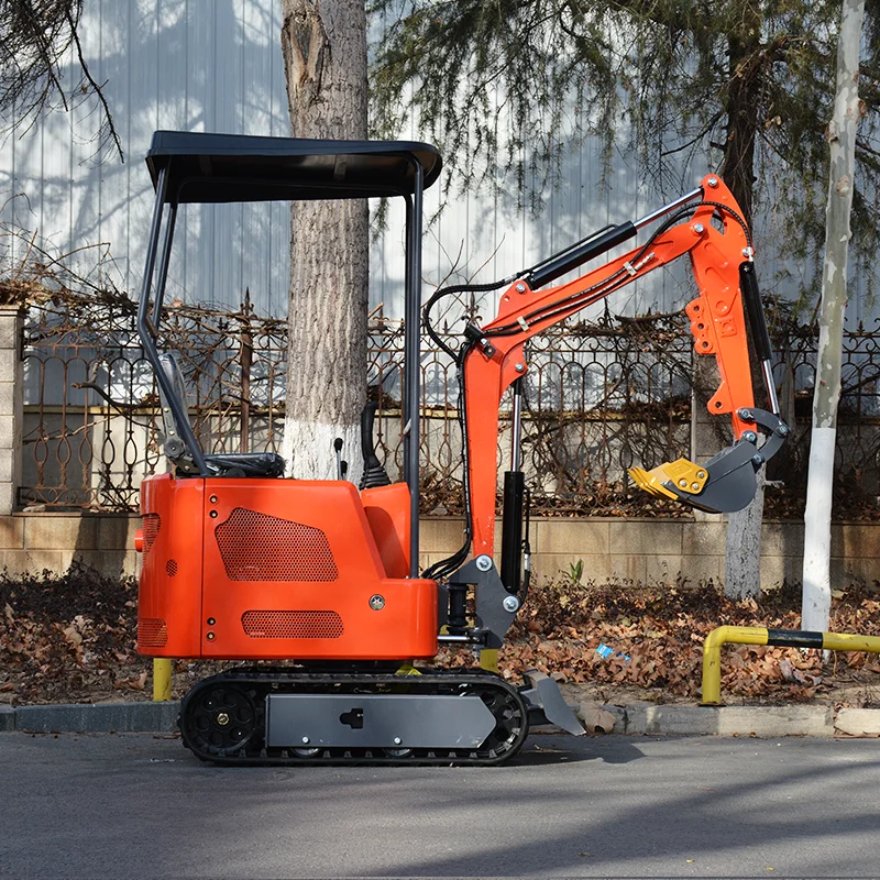 Customized Mini Excavator 1.2 Ton Supplier Crawler EPA Euro5 Kubota Engine Digger Free After Sale Farm Used Excavator Machine