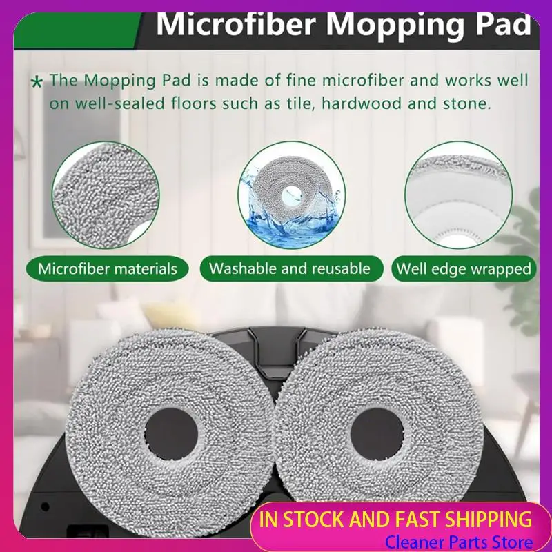 Gran oferta, accesorios combinados de repuestos para Irobot Roomba Plus 405/505, que incluyen cepillo lateral, fregona, bolsa para el polvo