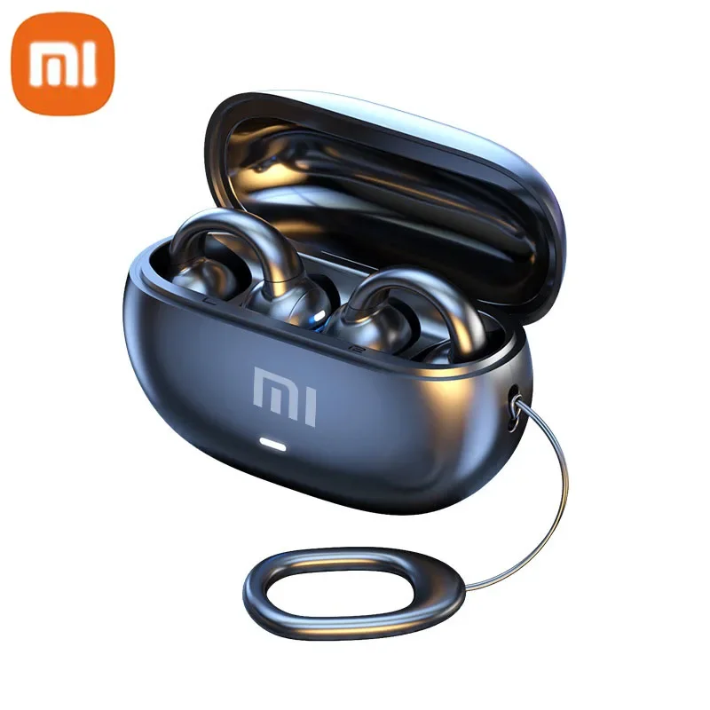 Xiaomi-Écouteurs sans fil M55, casque Bluetooth, écouteurs de charge, crochet d\'oreille, sauna, téléphone, jeu de sport, micro, dosettes, original