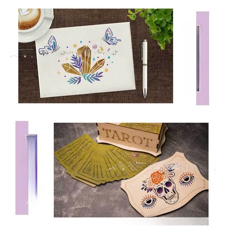 25 قطعة من استنسل كوكبة العرافة قابلة لإعادة الاستخدام DIY قالب رش جرافيتي للرسم على الأثاث والقماش والجدار