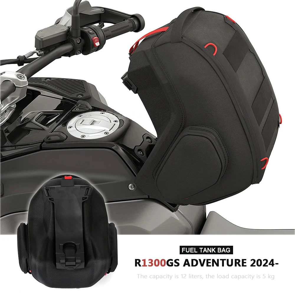 

Motorcycle Fuel Tank Bag For BMW R1300GS Adventure R 1300 GS ADV 2024 2025 Waterproof Storage Bag Travel Accessories Tools Bags