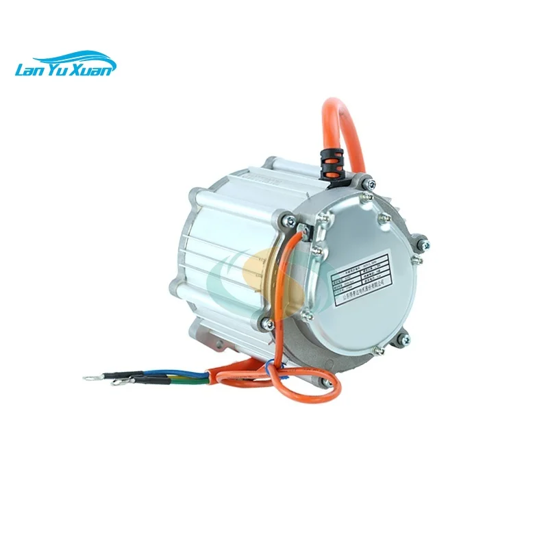 12.5kw ac electric motor 4500 rpm 72v 3hp Permanent magnet synchronous motor for ev cars