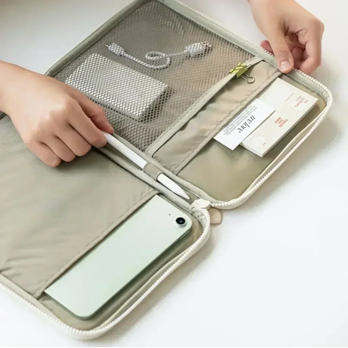 Sac à main en poudre pour tablette, étui Kindle, housse pour iPad Mini 2, 3/4 Air, 1/2 Pro, 9.7, 2018, 2019, 2020, 2020/2021, 11 ", 14"