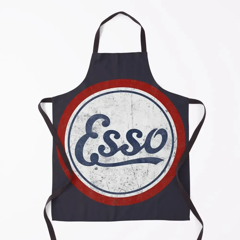 

Esso Oil Vintage Apron chefs work gowns for women cleaning Kitchen Items Cooking Apron