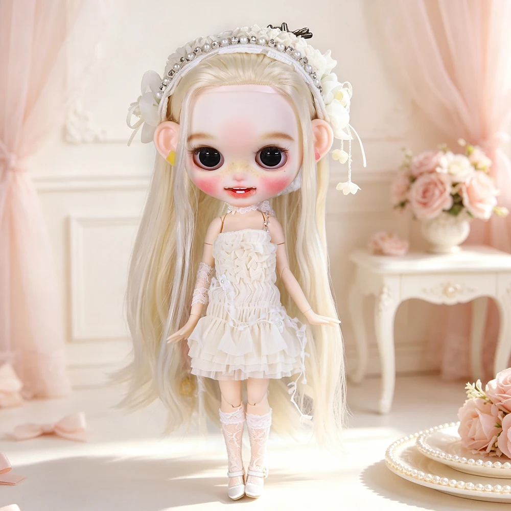 ICY DBS Blyth 1/6 High-Quality Outfit Set with Headpiece and Hat Anime-Style Doll Toy Gift