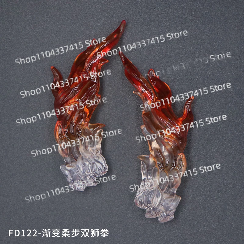 MOC Building Blocks Assembled Doll Scene Effects Soft Step Double Lion Fist Accessories Model Puzzle Pieces Collection of Toys