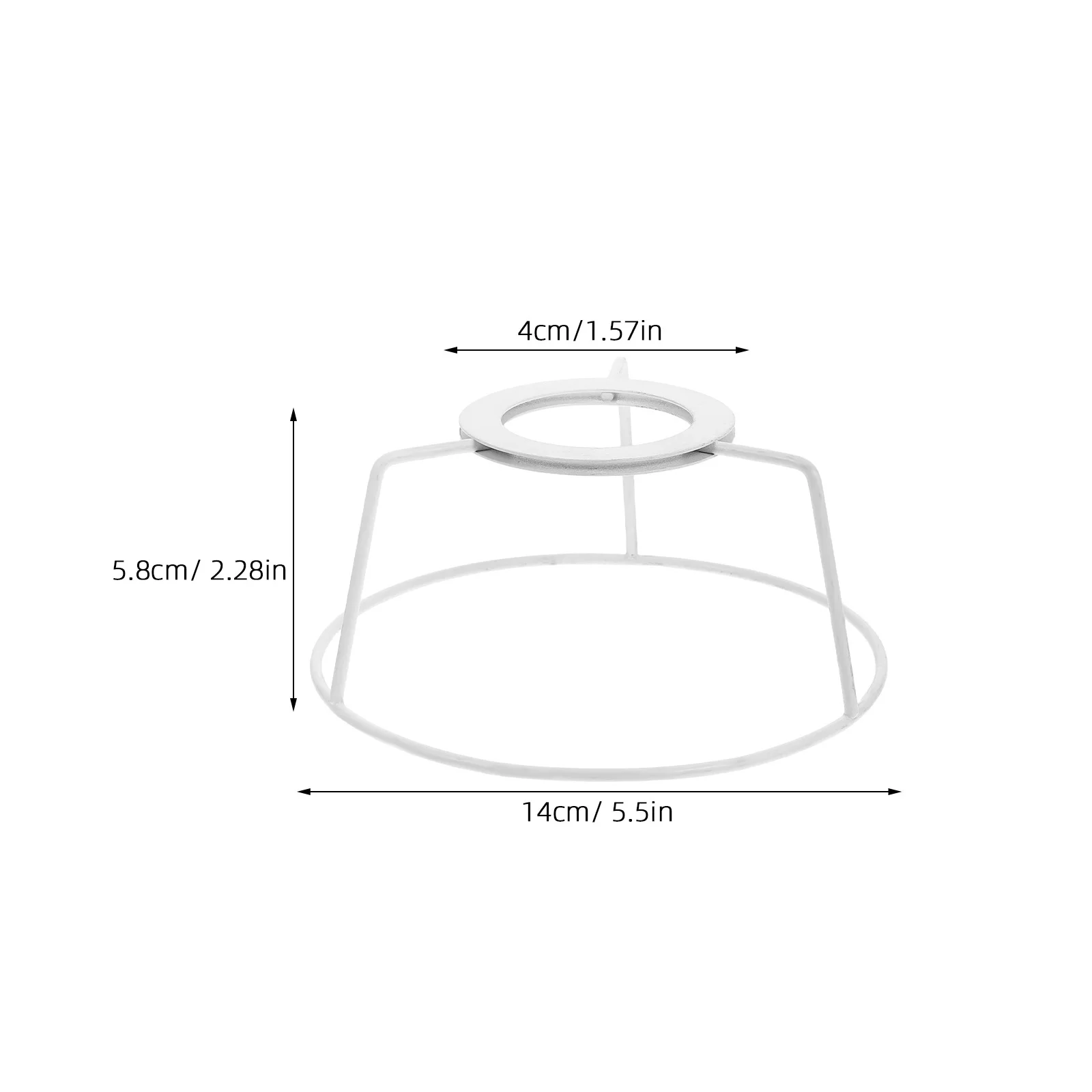 2 قطعة E27 لتقوم بها بنفسك غطاء مصباح الإطار قفص معدني حامل مصباح ل مصابيح الطاولة قلادة أضواء الإضاءة اكسسوارات كليب على عاكس الضوء