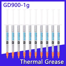 10PCS GD900 1g Thermal Grease CPU Heatsink Processor Thermal Paste For PC Water Cooler CPU Cooler