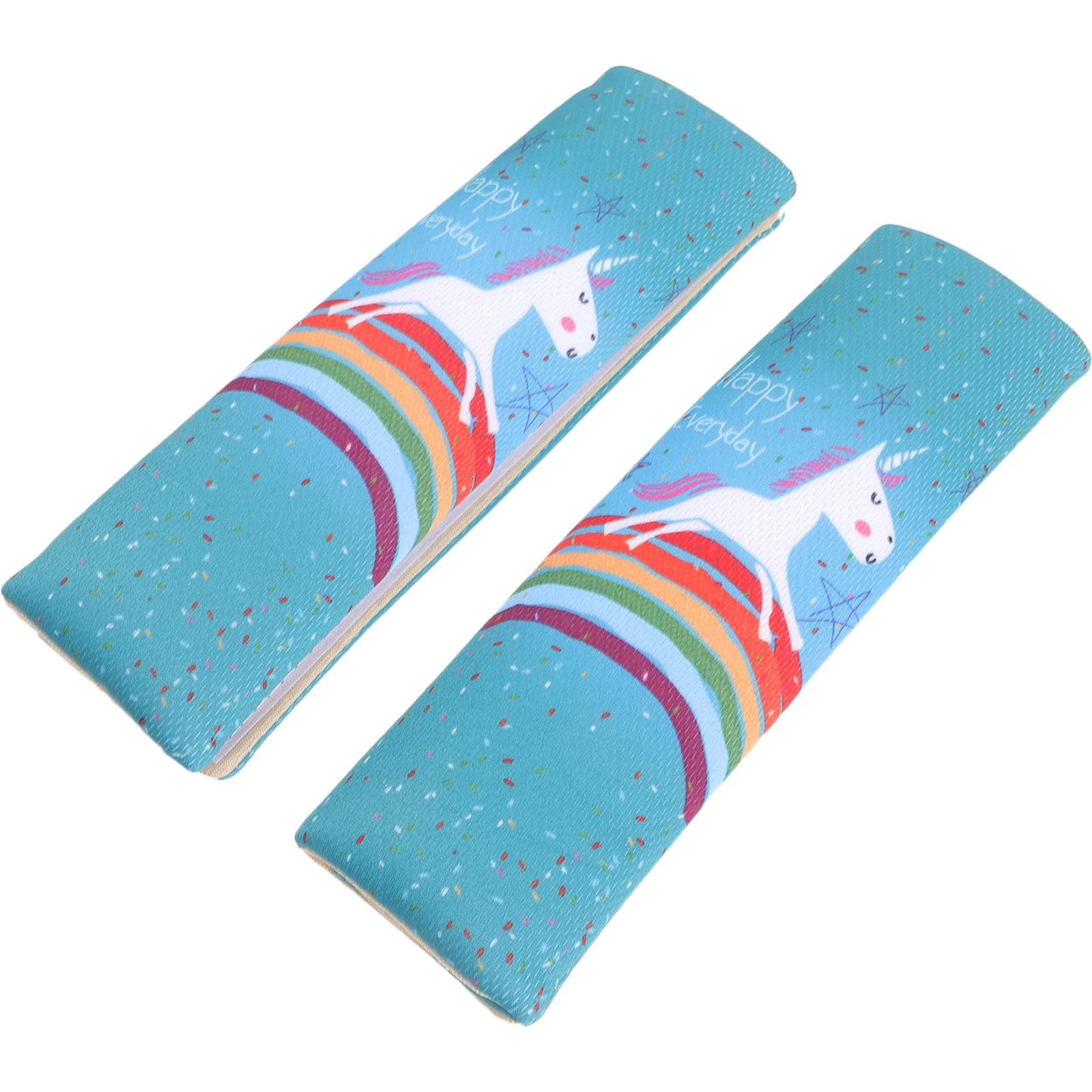 

2Pcs Shoulder Protector Pads Cartoon Print Soft Cushion Covers Shoulder Pressure Relief Accessories