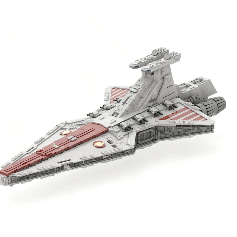 9138pcs MOC Venator Star Battle Model Building Blocks Christmas Gift Toy Craft Collection Birthday Creative DIY Education Art