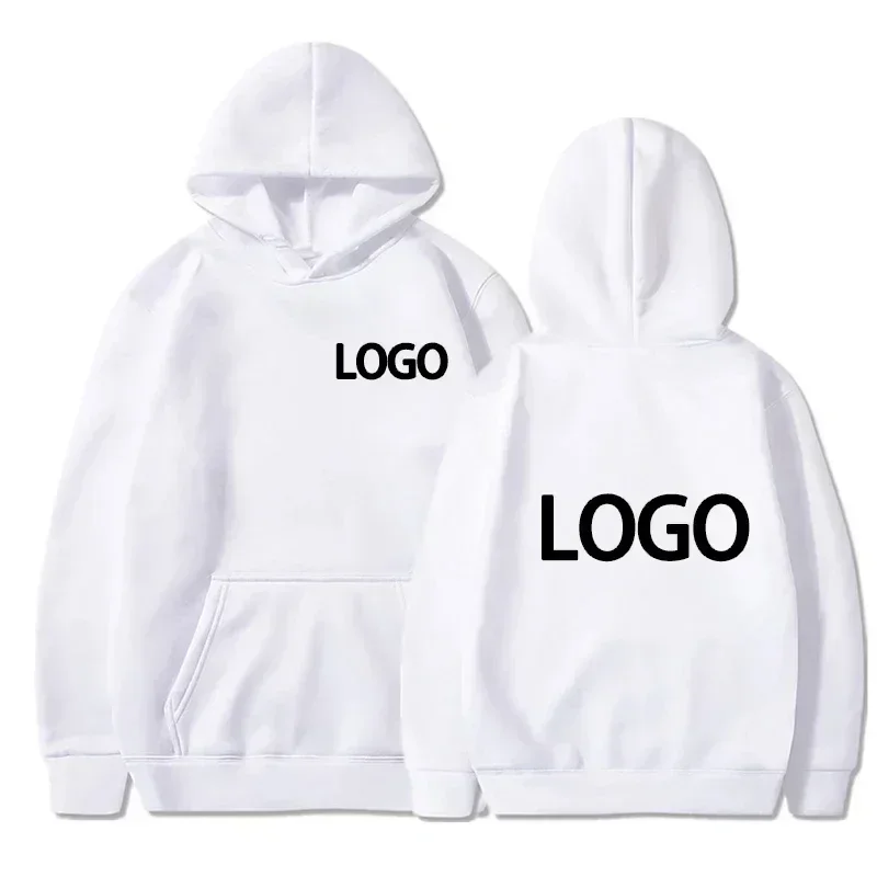 2024 Custom Printed Men Women Hoodie Loose Casual Clothing Fashion LongSleeve Hooded Pullover Personality Streetwear Sweatshirts