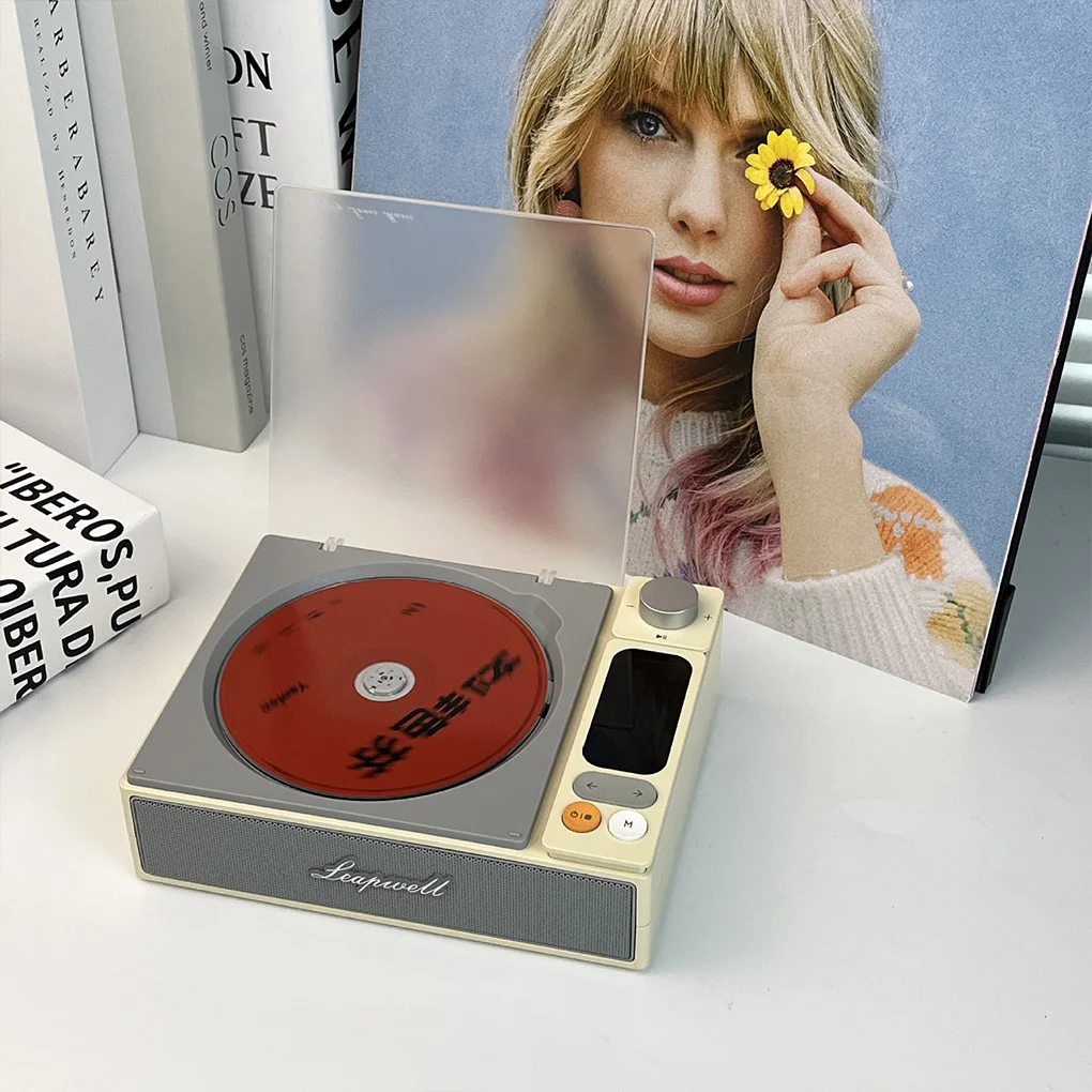 

CD Player Portable Walkman Built-in Speaker Rechargeable Support USB AUX FM 87.5-108MHz CD-R MP3 WMA CD Disc Album Play