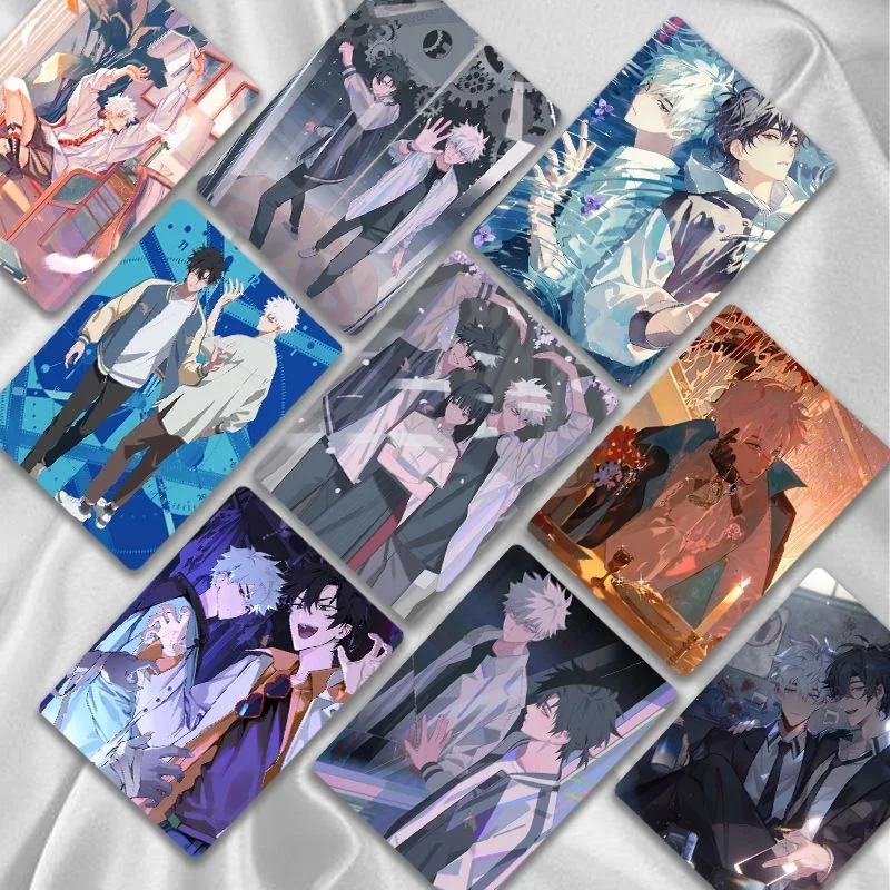 55 Pcs/Set Anime Link Click Laser Lomo Card Cheng Xiaoshi, Lu Guang Cartoon Characters HD Photocard Cosplay Gift