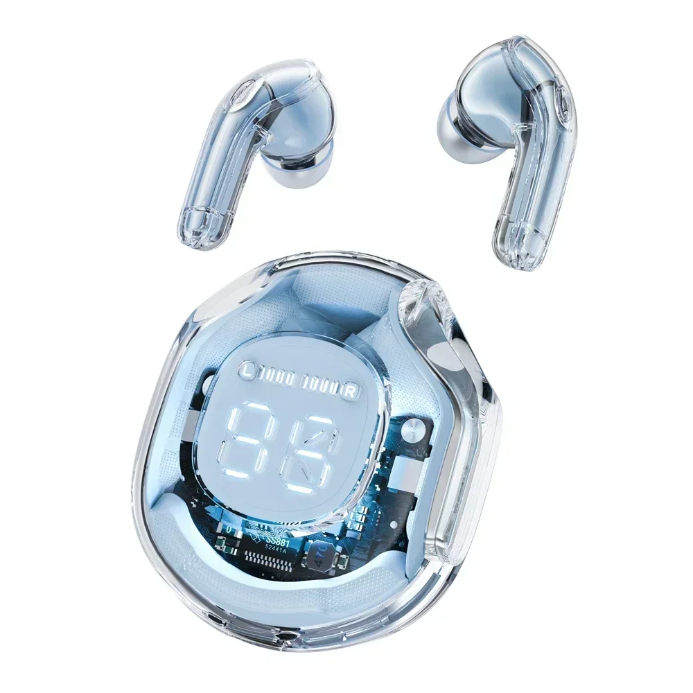 Cuffie Bluetooth T8 con display digitale a LED per l'indicazione della potenza e auricolari wireless._voghion.com