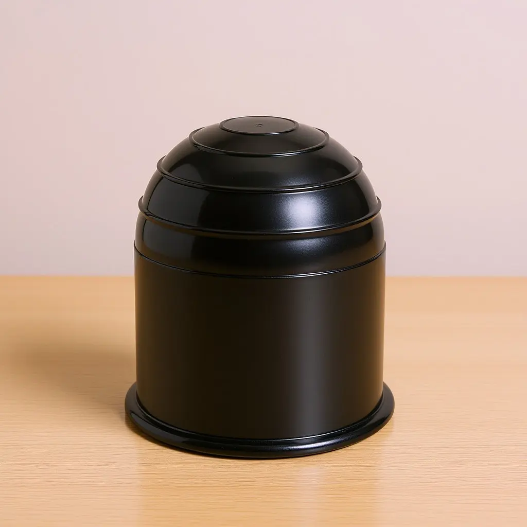 

Universal 50Mm Trailer Hitch Ball Cover Protective Plastic Cap for Towball Simple Push on Design Fits Swan Neck Models Black