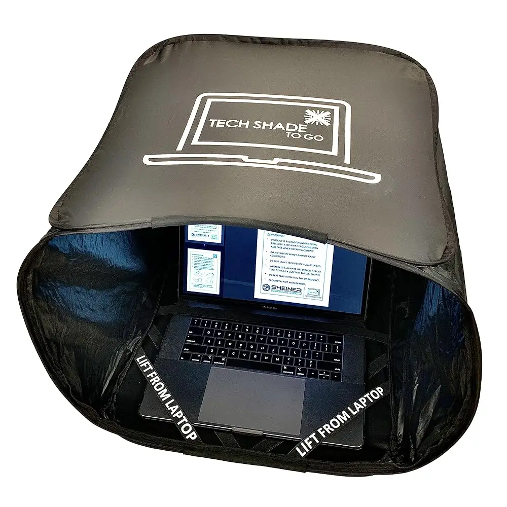 

Free ShippingFree ShippingPortable Laptop Sun Shade, Privacy Cover, Laptop Sun Shade, Laptop Shade for Working Outside, Laptop S