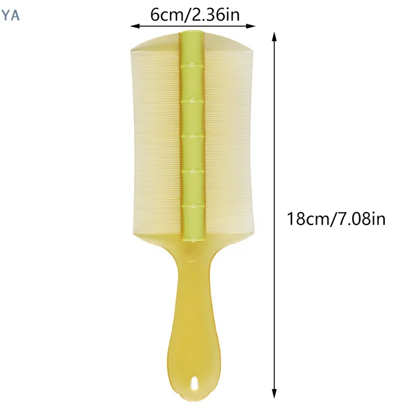 

[Y]Double Sided Lice Comb Fine Tooth Scalp Massage Comb Professional Flea Removal Grate Ultra-Dense Comb Teeth For Children Pet