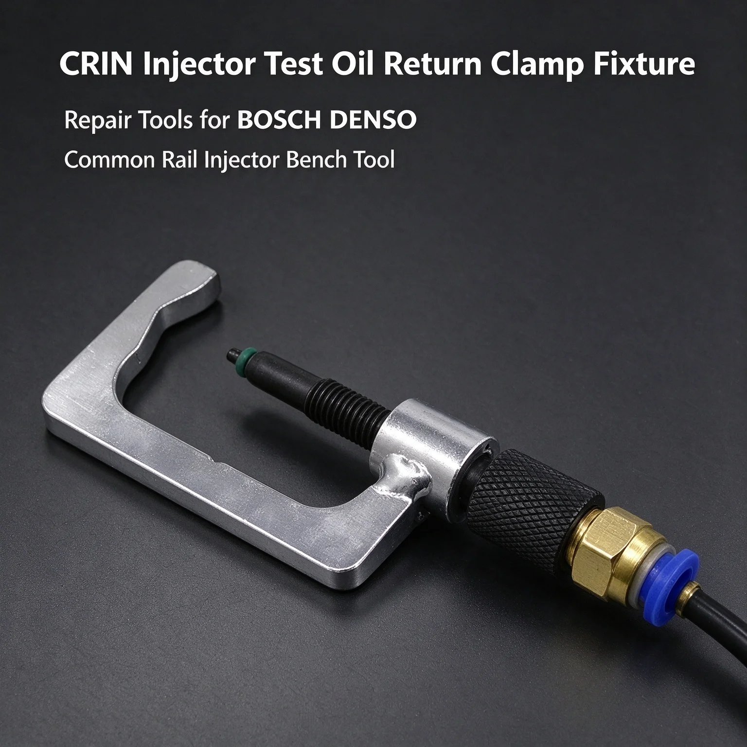 CRIN Injector Test Oil Return Clamp Fixture Repair Tools for BOSCH DENSO