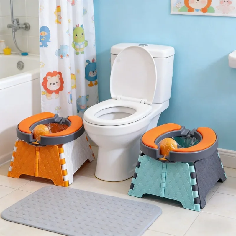 

Портативный дорожный горшок, детский туалетный столик, детское тренировочное сиденье, детский легко чистящийся редуктор, складной детский туалетный горшок, детский писсуар
