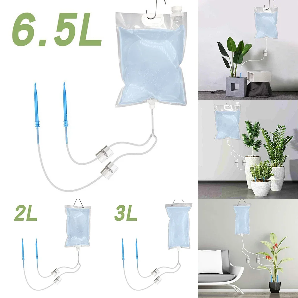 

2L/3L/6.5L P-lant Irrigation Bag Automatic Watering Bag Adjustable Garden Pots Drip Needle Device Garden Watering Water Bag