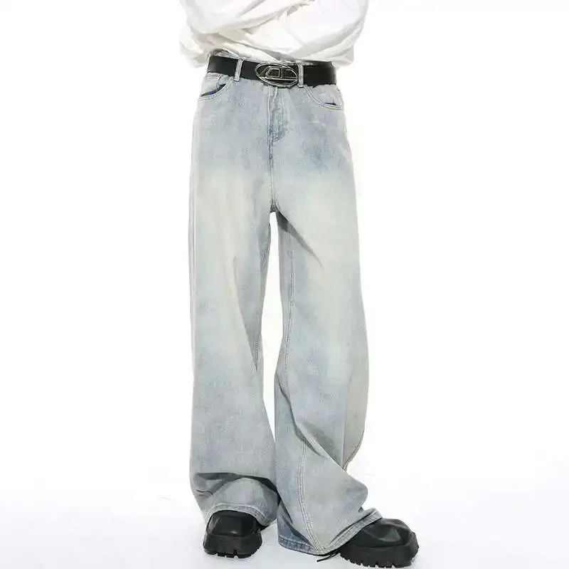 IEFB الكورية Faion مهترئة M الجينز Cleanfit Sle سراويل تقليدية للأشخاص في منتصف العمر مجموعة الشتاء المواد البلاستيكية