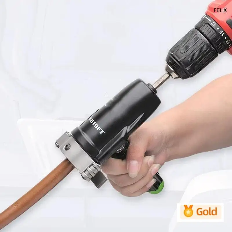 St-519 Hand Electric Drill Dual-Purpose Air-Conditioning Copper Tube Expander Tube Expander Horn Mouth Tube Expander