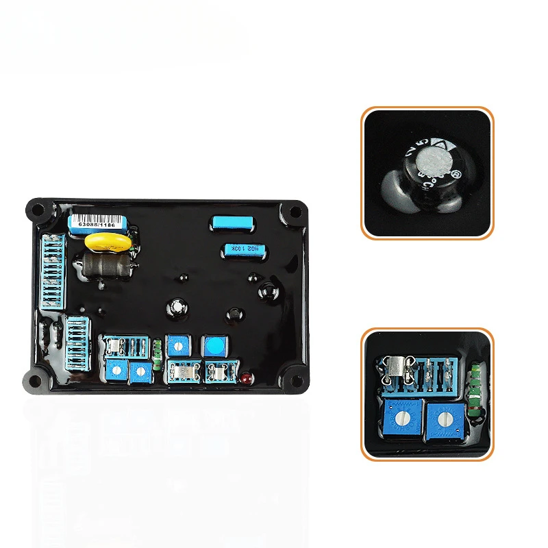 AS480 AVR Automatic Voltage Regulator, Brushless Excitation Stabilizer Board, Generator Spare Parts Compatible with E000-14800