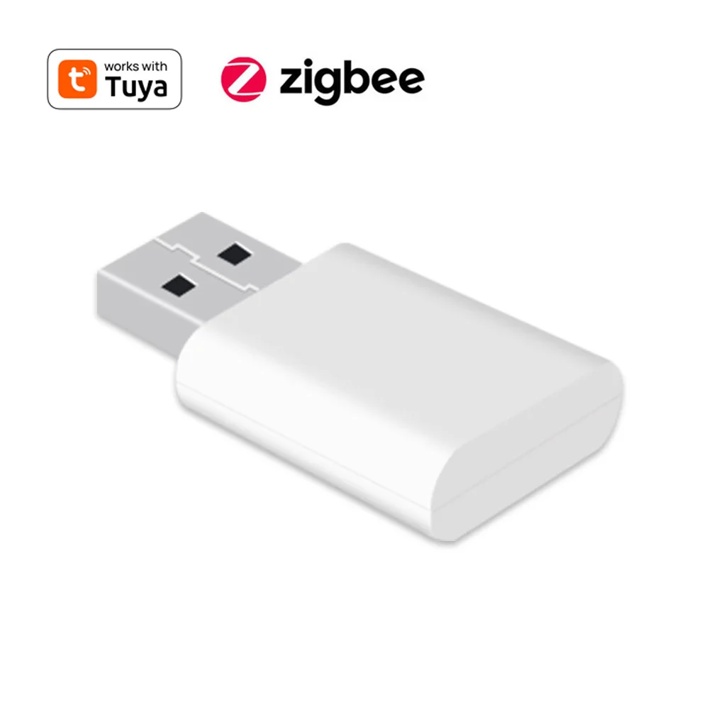 Smart Zigbee USB Signal Amplifier Work with Tuya Zigbee Gateway Smart Life APP Control Expand Zigbee Signal USB Repeater