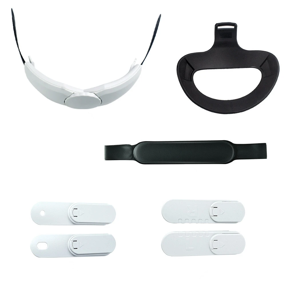 حزام رأس مريح لنظارات الواقع الافتراضي ، عصابة رأس النخبة ، إكسسوارات نظارات قابلة للتعديل ، ميتا كويست 2 كويست 3 فر