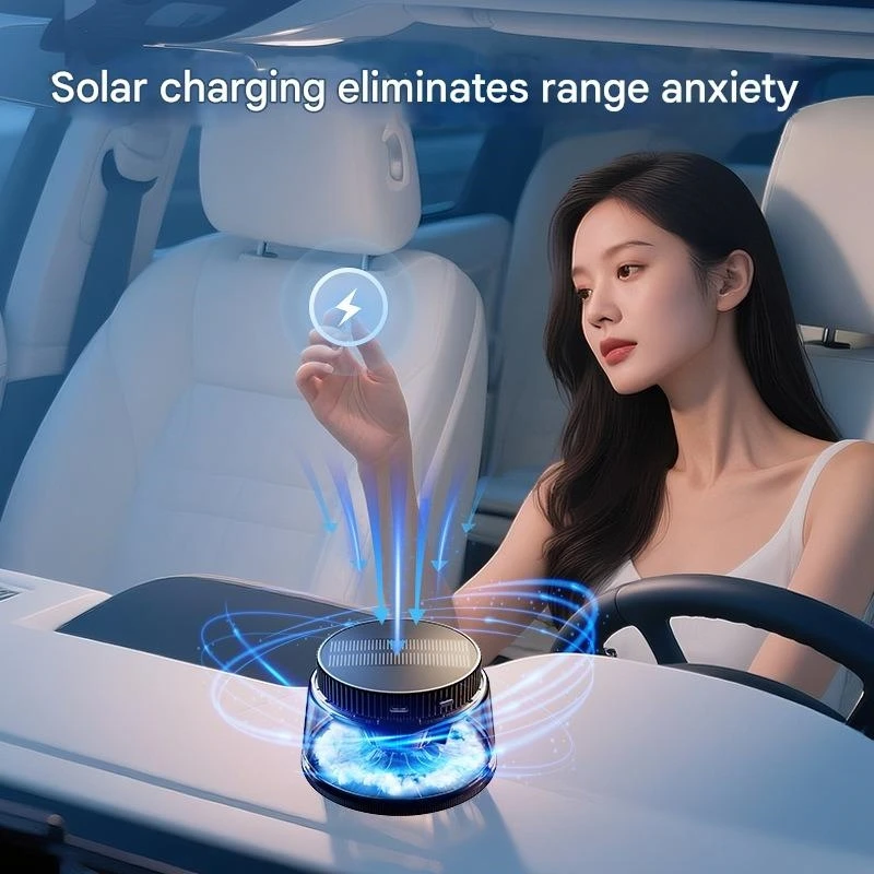 High-end Car Fragrance Diffuser New Model Long-lasting Scent Cloud-like Mist Scenic Automatic Spray Air Freshener Car Accessory view 4