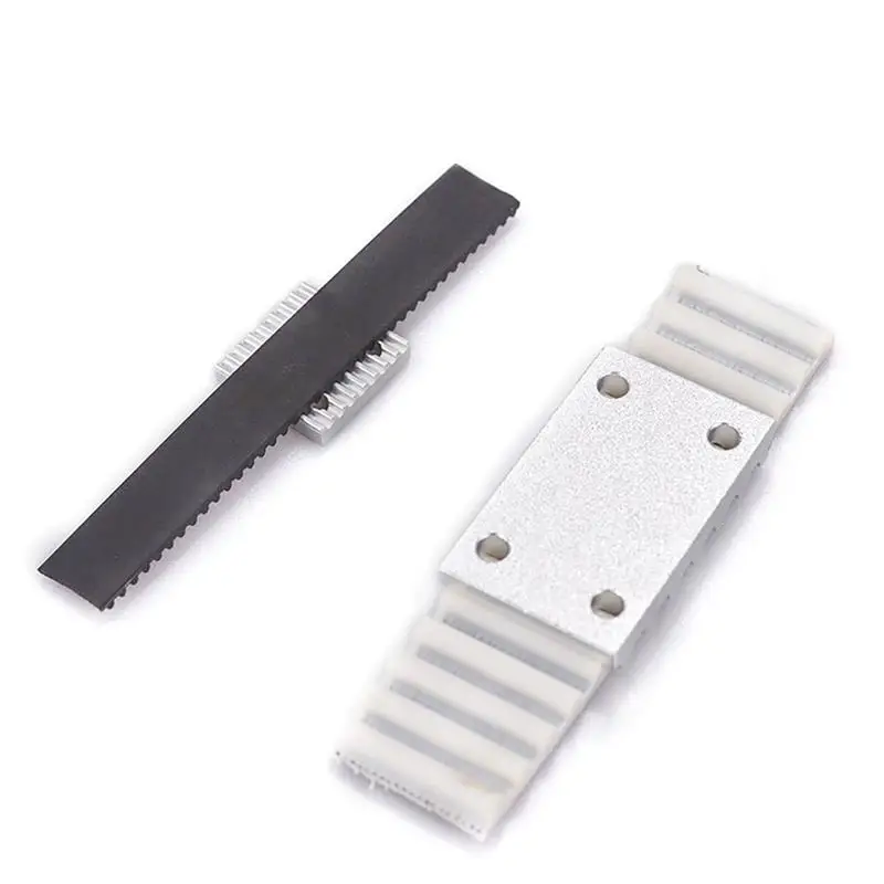 2GT/2M/3M/5M/8M Aluminum Arc Clamp Tooth Plate For Open Synchronous Belt Fixed Clip Timing Belt Connection Teeth Plate