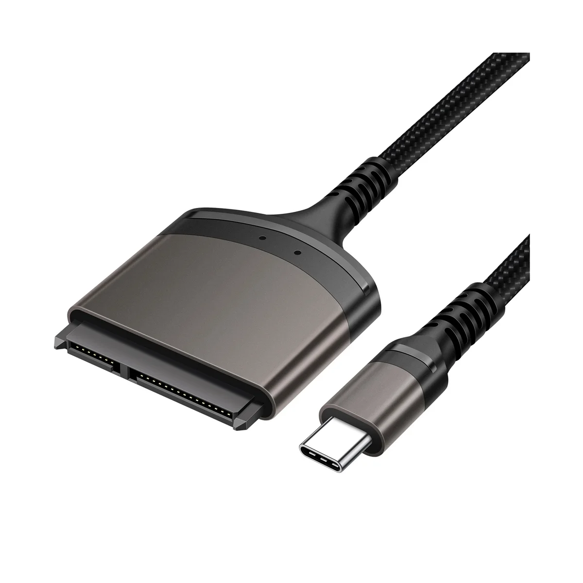 TYPE-C ke kabel SATA 3.0 Sata ke kabel adaptor USB C kabel SATA 2.5 inci Hard Drive HDD SSD eksternal 22 Pin Sata III untuk PC