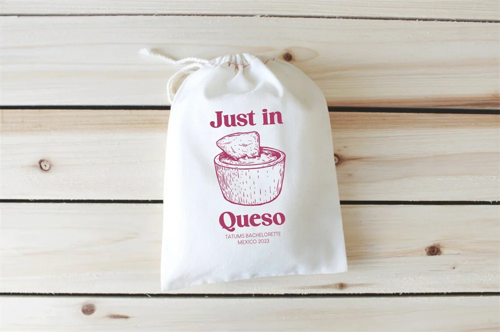 25 PCS Just In Queso - Mexico Hangover Kit - Fiesta Bachelorette Party - Personalized Wedding Favors - Hangover Kit - Just In Qu