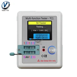 LCR-TC1 Digital Multimeter Transistor Tester TFT Backlight Transistor Tester Diode Triode Capacitor Resistor Transistor Meter