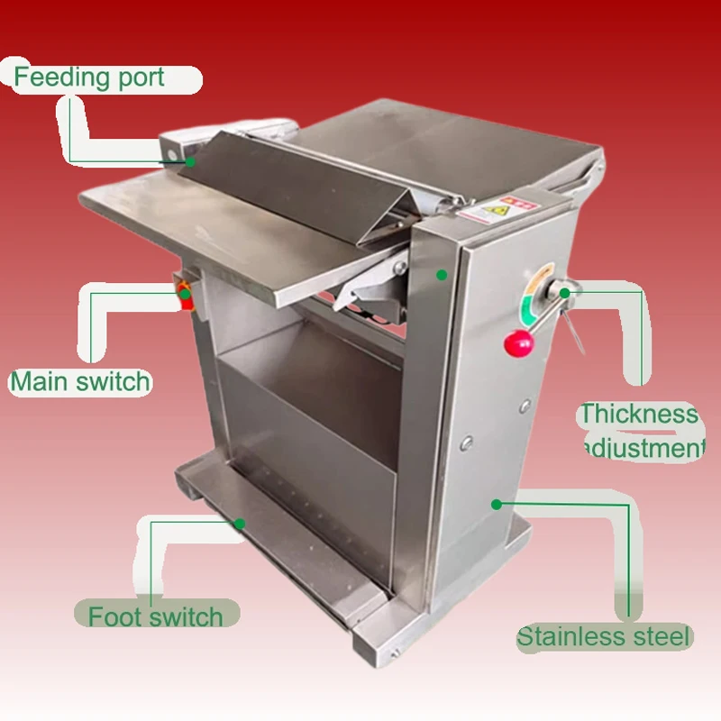 

New Designed Cleaning Animal Skin Machines Chicken Skinning Machine Meat Skin Peeling Machine
