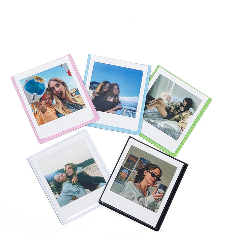 5 sztuk 4-calowa ramka na zdjęcia SQ z przyssawką magnetyczną kreatywna naklejka na lodówkę do Fujifilm Instax Square SQ1 SQ6 SQ40 folie do aparatu