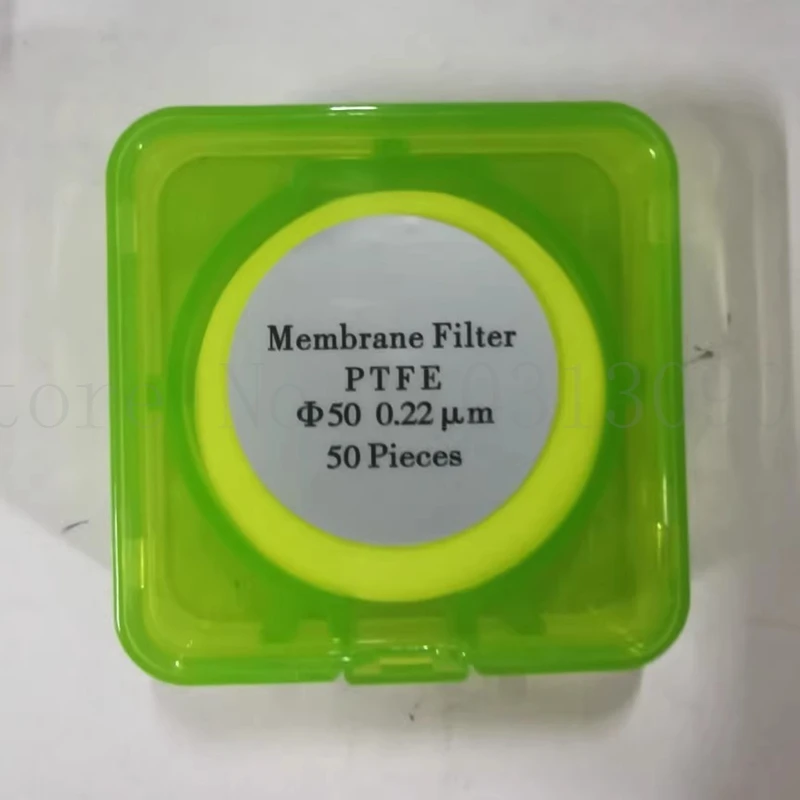 Membrana microporosa de PTFE, Nylon orgânico, Fibra mista, MCE Experimental, Filtragem por sucção, Filtragem de micro furos de PTFE, 50PCs, 47mm, 50mm