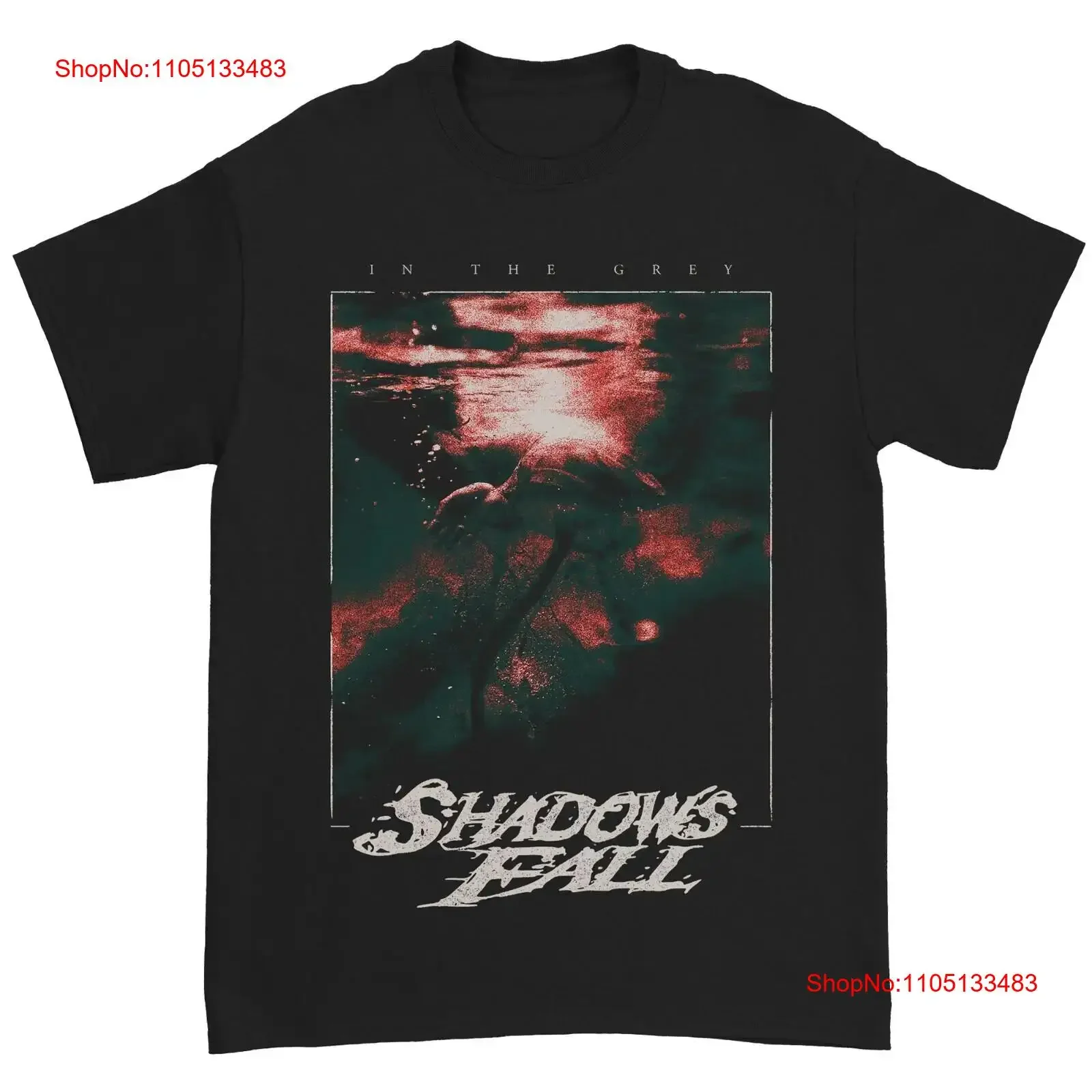 

NEW Shadows Fall In The Grey T Shirt Black color Cotton All size S 345XL HD25 vintage Washed Stretched homme Comfortable