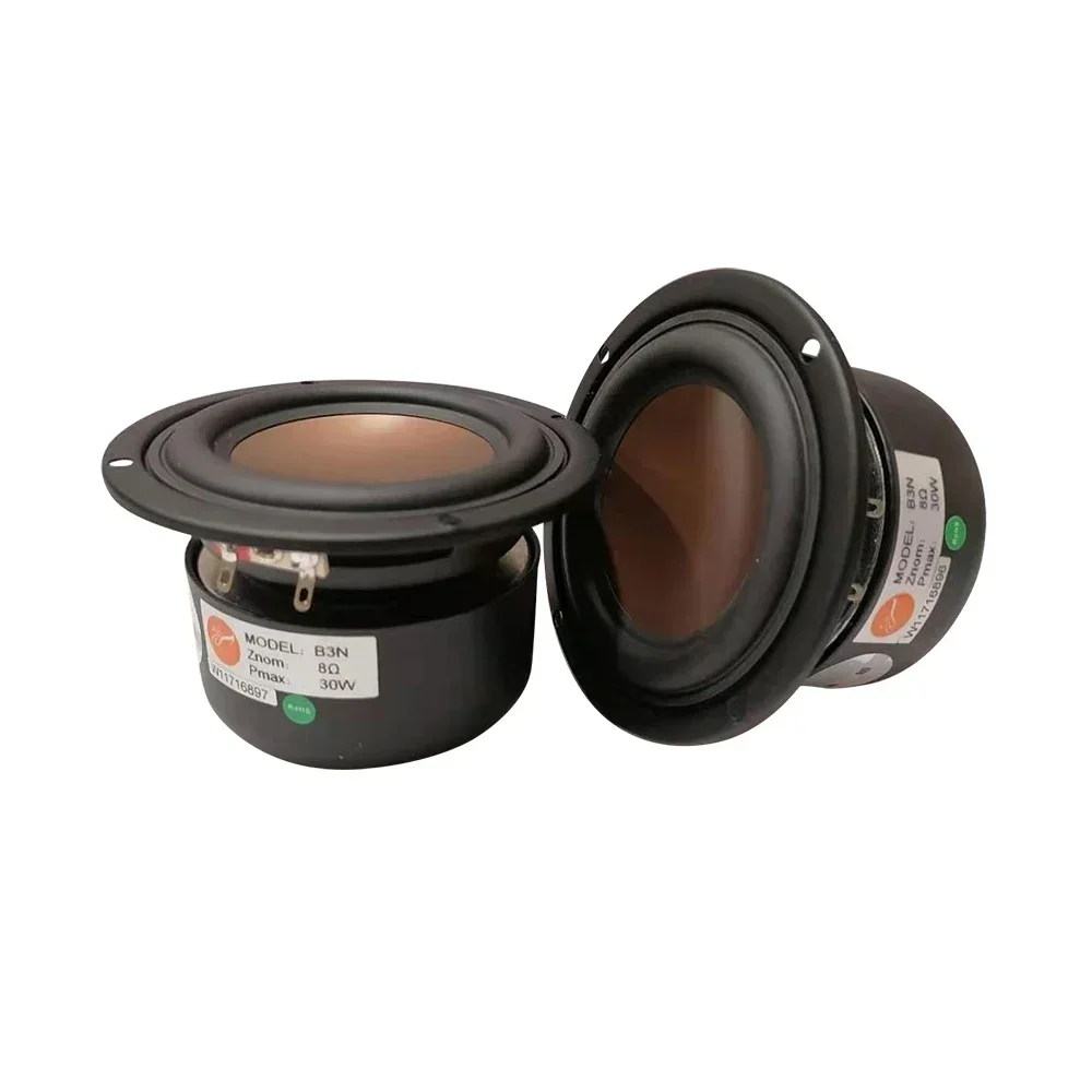 Original HiVi M3N/B3N/B3S 3'' Home Audio DIY Full Frequency Speaker Driver Magnesium Aluminum Cone Shielded 8ohm/15W