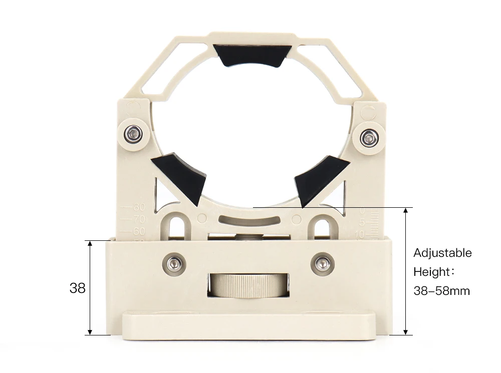 WaveTopSign CO2 Laser Tube Holder Support Mount Flexible Plastic 50-80mm for 50-180W Laser Engraving Cutting Machine 1 pair 2pcs